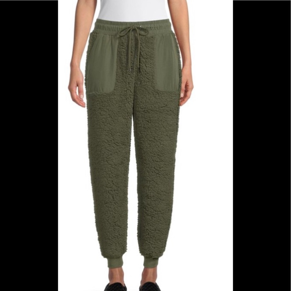 Junior Faux Sherpa Jogger Pants